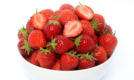 3 cups strawberries 