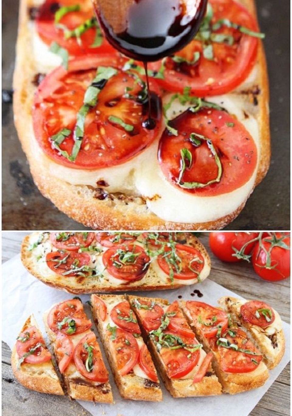 Caprese Garlic Bread
