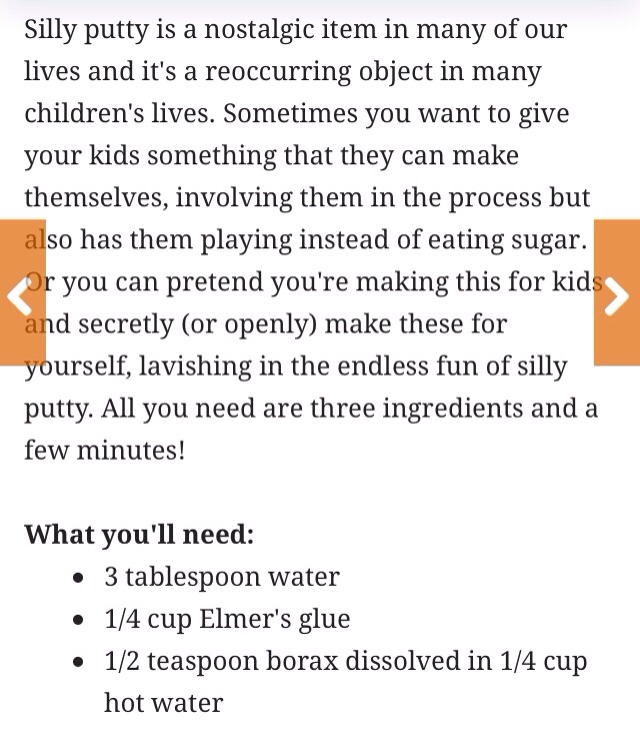🌟 Fun, Homemade Silly Putty!🌟