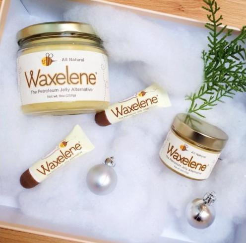 Dry Skin Can Make a Bee and Buzz OffOur Waxelene "Buzz Off Dry Skin!" Gift Set comes with 4 products that will be a major key to saving your dry, winter skin:- Peppermint Lip Tube- Flip Tube- 5oz Tube- 9oz JarThis perfect for everyone product bundle is a Musely exclusive and is an easy go-to gift this holiday season!