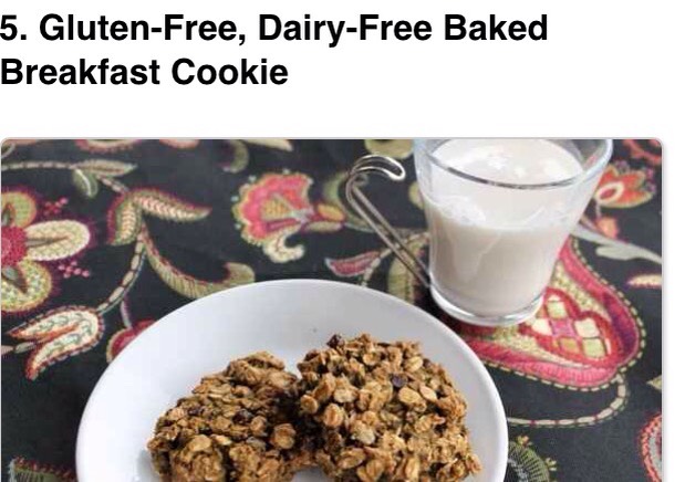 Grab some Breakfast cookies in the morning as you're running out the door for a healthy and fast morning snack!