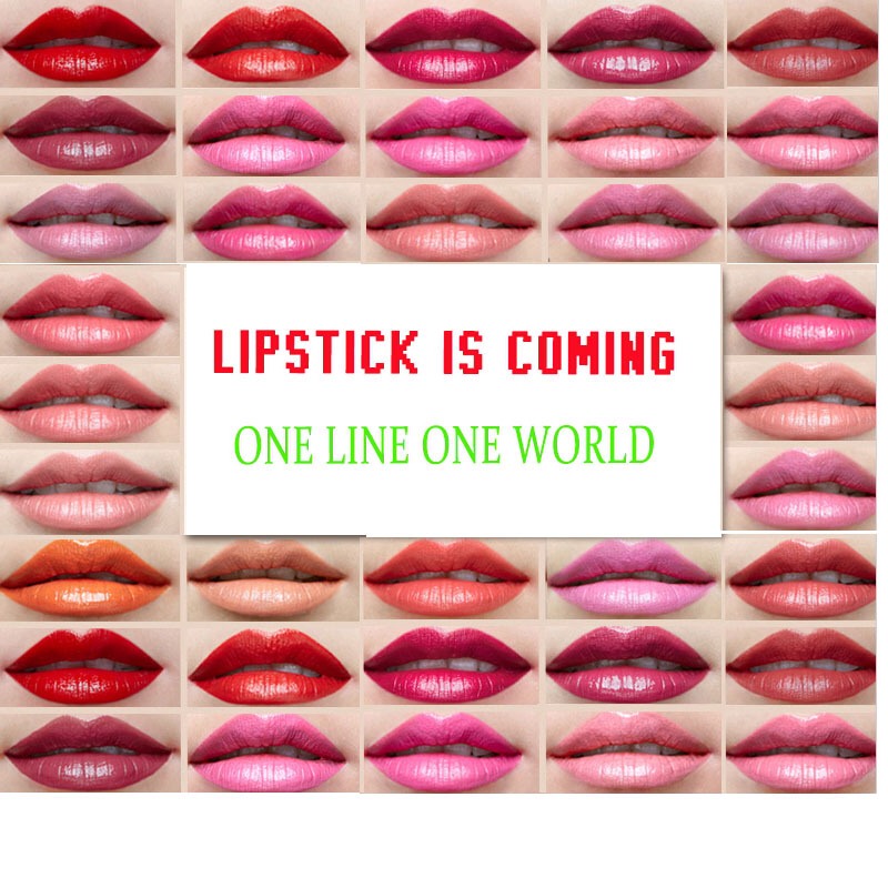 And lastly, finish with your lips. Any color of your choice and put some gloss on💁