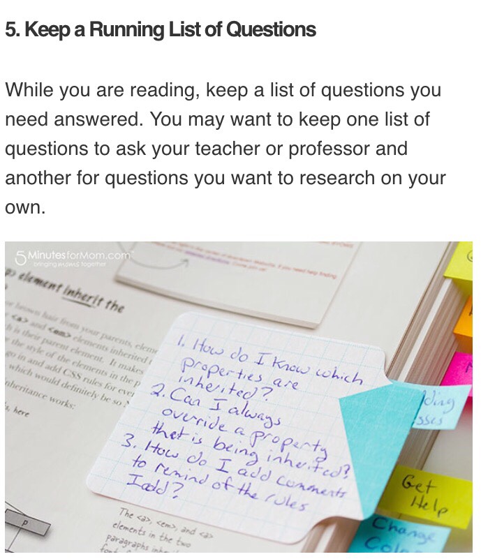How To Study And Take Notes From A Text Book !📝