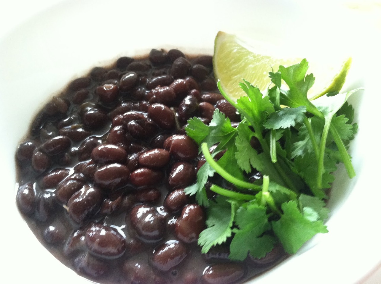 Black beans: they don't look like much but they are full of protein without the fats that protein usually contains.