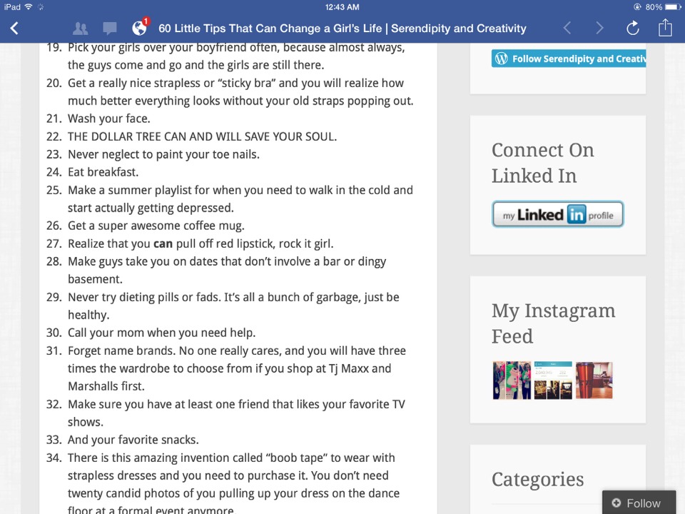 Little Changes That Will Change A Girls Life Must Read 