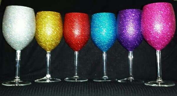 wine glasses to match your bottles.