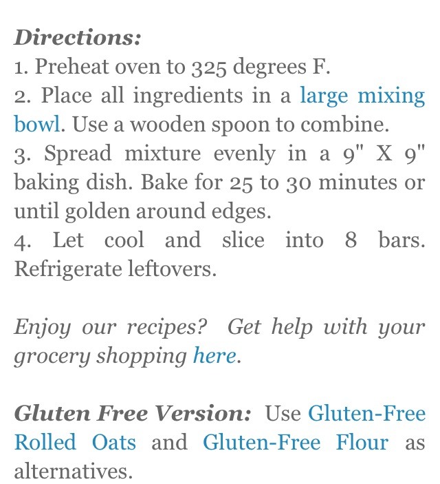 Healthier Dark Choc Espresso Granola Bars!