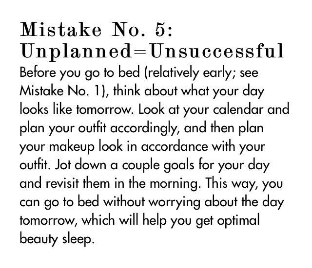 ☀️💤Morning Mistakes To Avoid ☀️💤