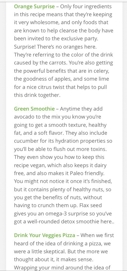💟32 Detox Drinks And 8 Detox Waters💟