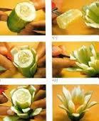 "Creative Vegetable Designs Cut"