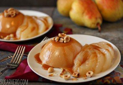 11
Caramel Panna Cotta with Poached Pears