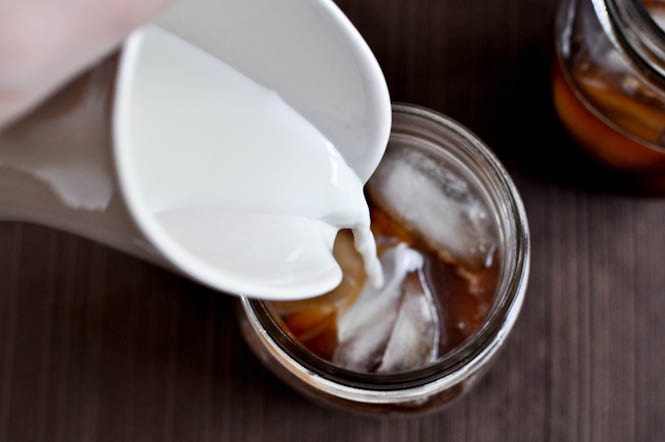 Iced coconut caramel mocha 