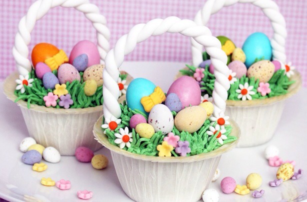Easter Cup Cake Decorating Ideas 🐣