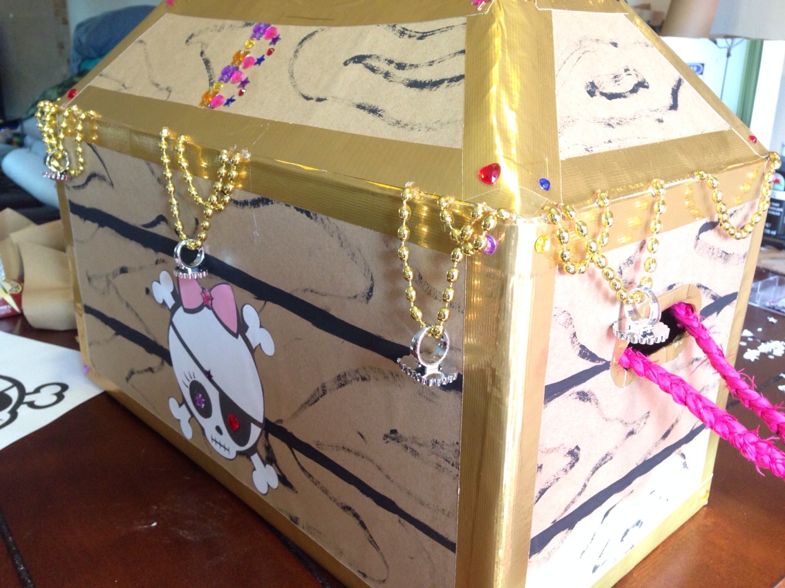 DIY Treasure Chest Piñata