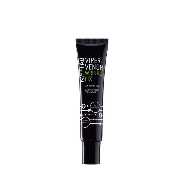 I apply this nip+fab viper venom wrinkle fix to my forehead were fine lines are starting to appear. I would recommend having some kind of anti wrinkle cream in your skincare routine as early as 18. Your skin starts to show wear and tear at 25 so its better to get a head start and look after yourself