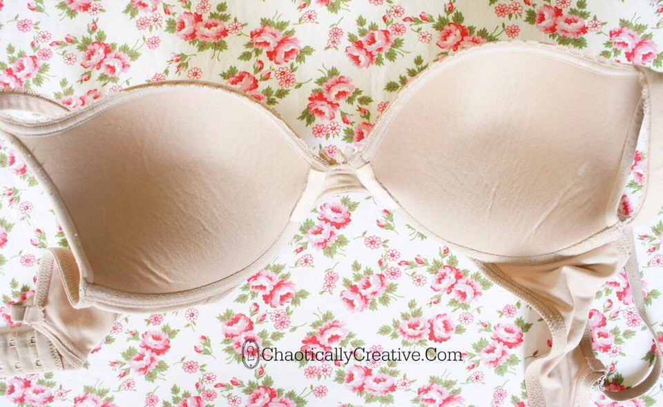 And there you have it a simple, no sew, underwire bra fix. 

Found on: http://chaoticallycreative.com/2012/07/how-to-repair-an-underwire-bra/