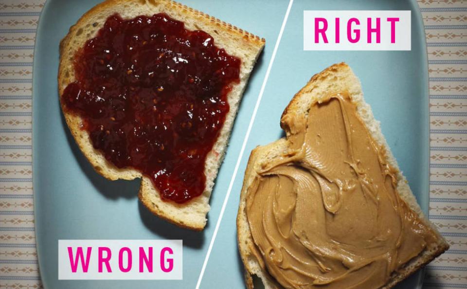 11. You top your toast with jam. Congratulations, your breakfast is 100 percent carbs.