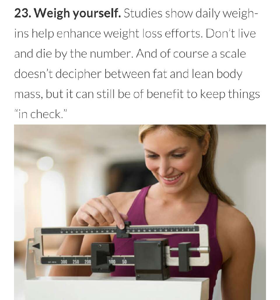 62 Lifestyle Changes To A Slimmer Body! !