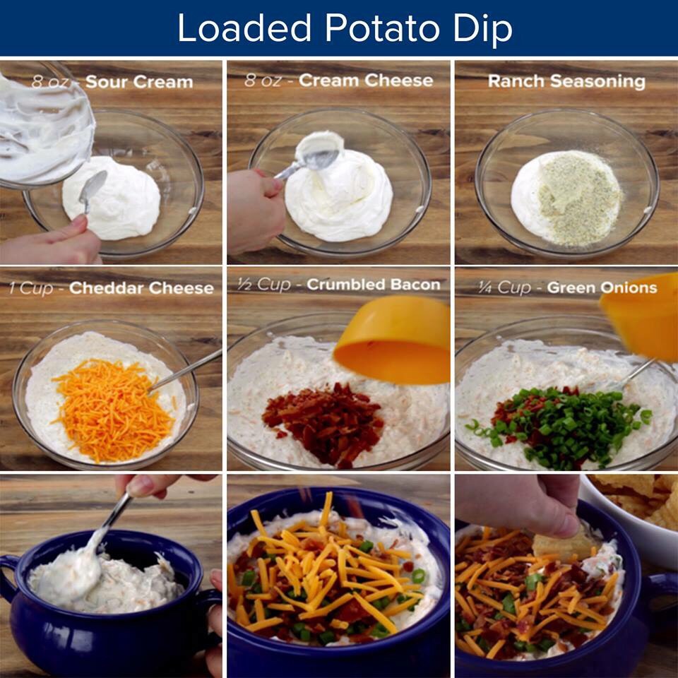 Loaded Baked Potato Dip