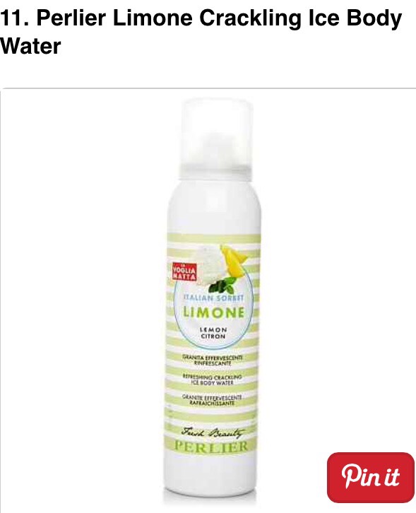 Crackles and fizzes on your skin when you rub it in. Incredibly refreshing - $24.50