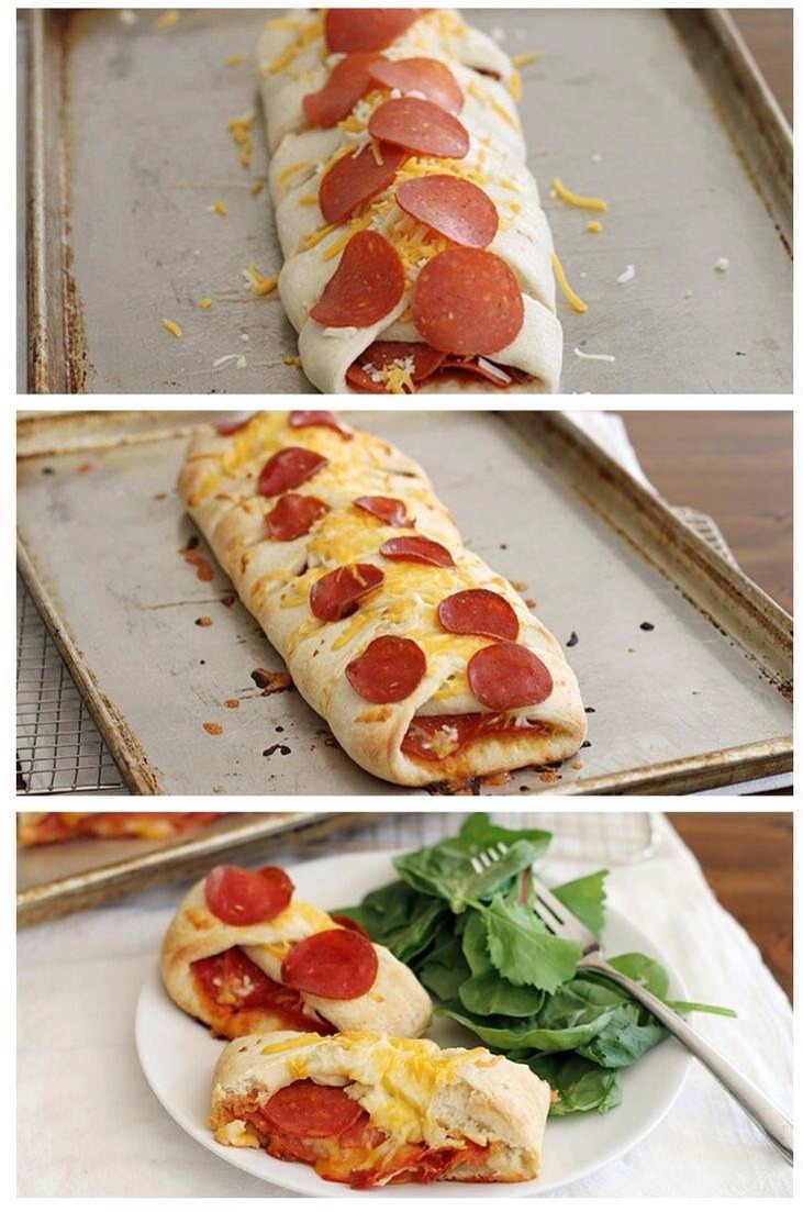 Delicious Pizza Burrito 😋