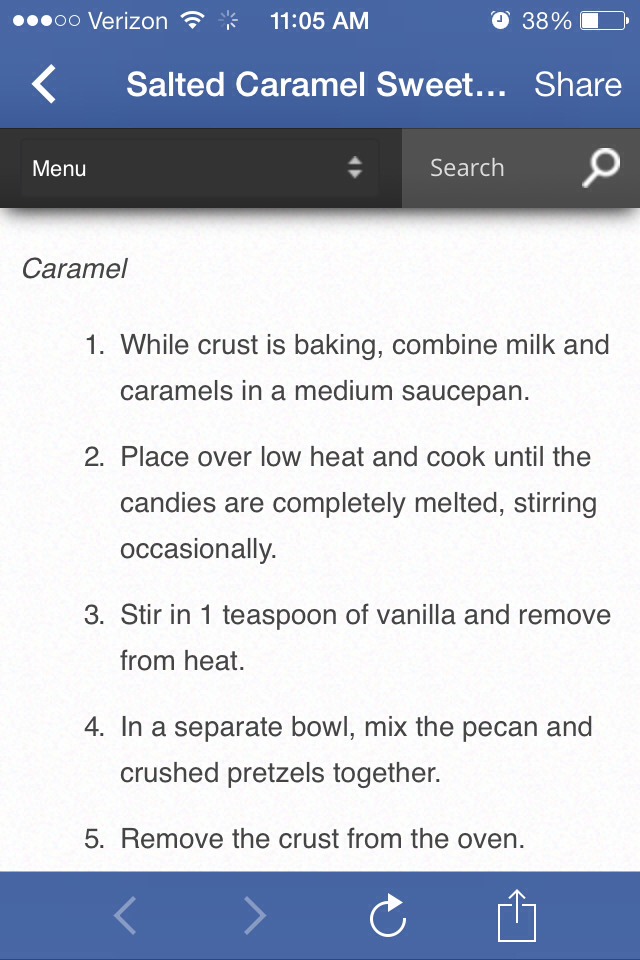 Salted Carmel Sweet Square