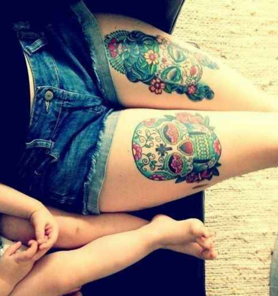 Amazing Sugar Skull Tattoos!
