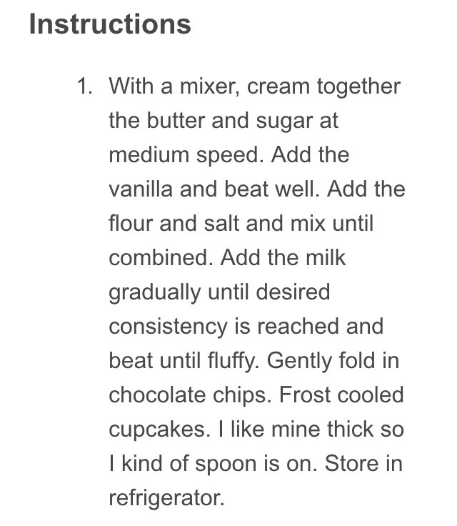 🍪🍪 Cookie Dough Frosting 🍪🍪