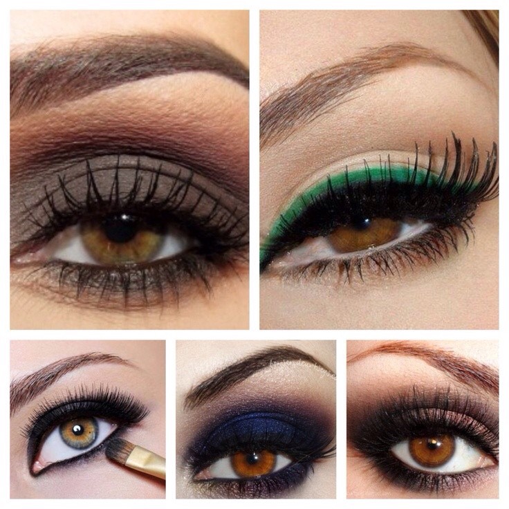 Hot Eye Makeup For Brown Eyes.💗