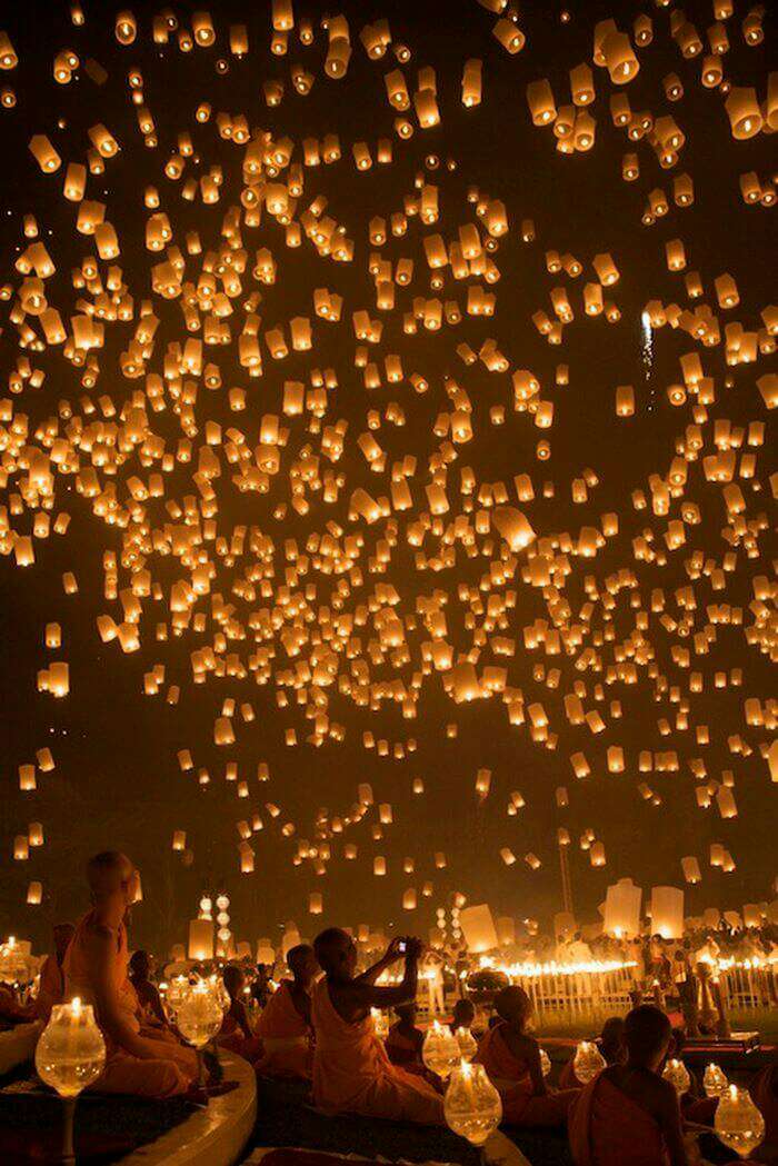 Floating Lantern Festival, Thailand