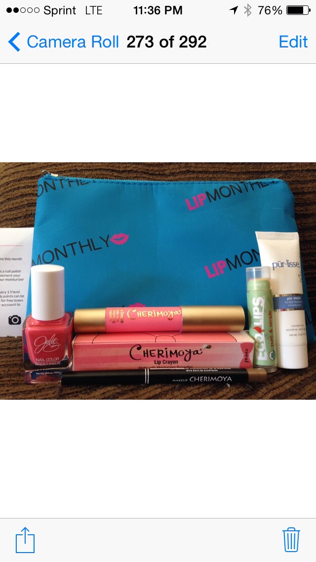 Love makeup? You can get a bag each month for only 10 dollars.  Each bag each month has different products. https://lipmonthly.com/referral/3PP2T5ndtw6iGbn