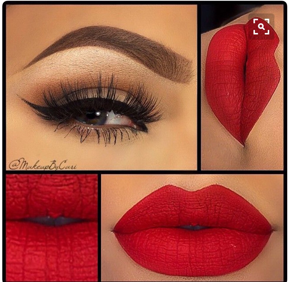 Beautiful Lips &eye Makeup