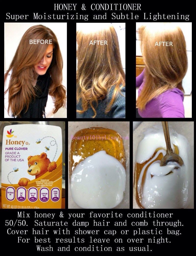 Naturally Lighten Hair