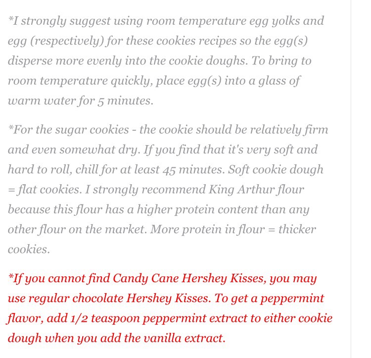 💞 Candy Cane Kiss Cookies 💞