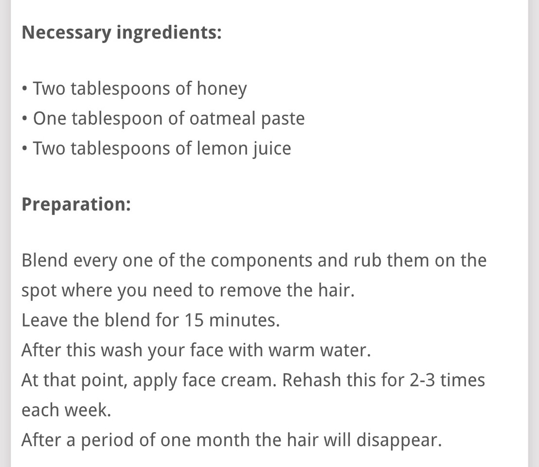 Get Rid Of Facial Hair Naturally.