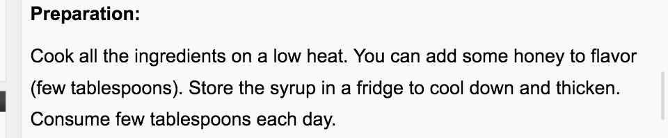 The Best Homemade Cough Syrup Recipe