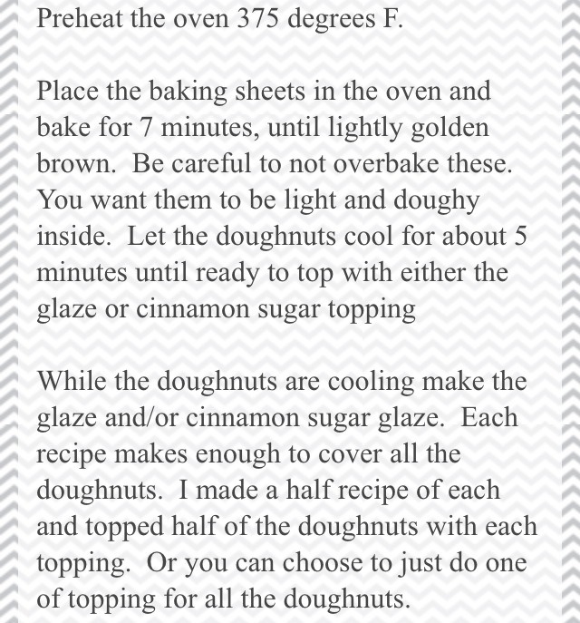 Baked Doughnuts Easy Recipe (: 