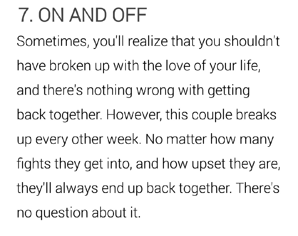 Types Of Relationships Whose Only Destination Is Disaster!!