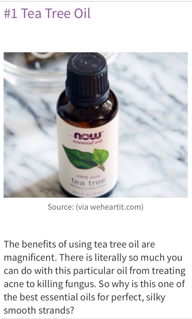 👍 5 Essential Oils For Stunning Hair❤️