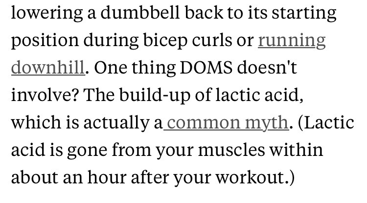 Muscles Soreness After Workout out