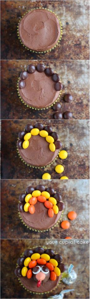 Turkey Cupcakes 