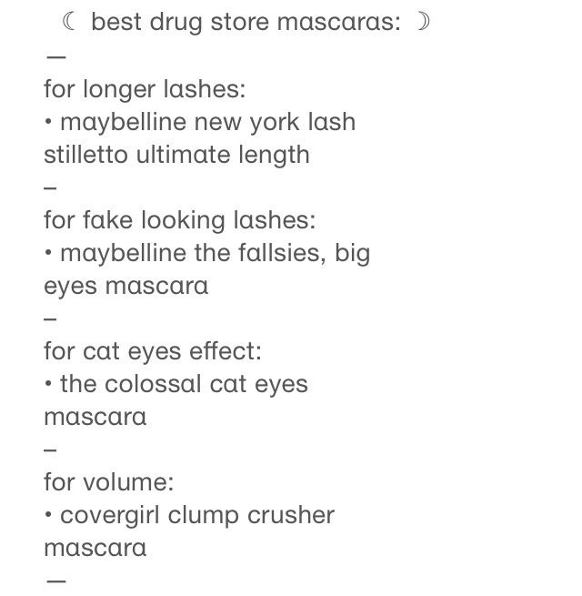 how to Mascara Guide
