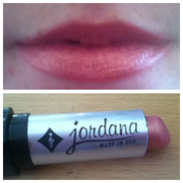 This is from the Jordana range I think I got this for around 2 or 3 dollars from price busters, the colour is iced pink and its a sheer pink colour with little golden glitters, it smells like pink lemonade yum!
