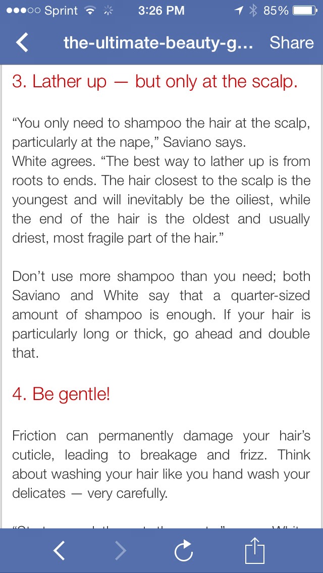 You Are Washing You Hair Wrong!!! Who Knew! 