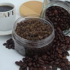 Wake me up scrub continued...
2  cups of ground coffee (can use fresh or from a freshly brewed pot.  I prefer fresh grounds because they are coarser)
1/2 cup sugar (brown of white – sometimes I do both)
3 tbsp. olive oil (or vegetable oil if there’s no olive oil on hand)
1 tsp. vanilla extract
