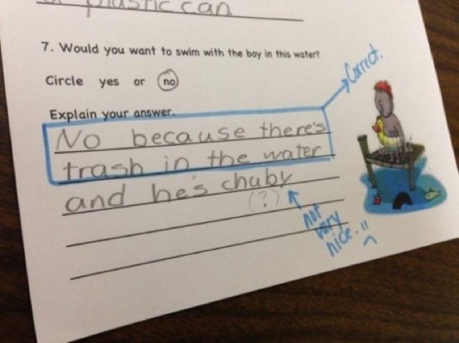 Funny Test Answers