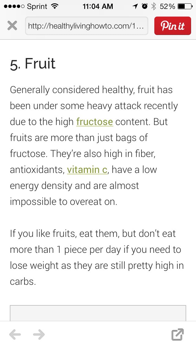 The Top Healthy Foods For Weight Loss...