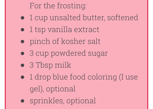 Frosted sugar cookie bars 💙