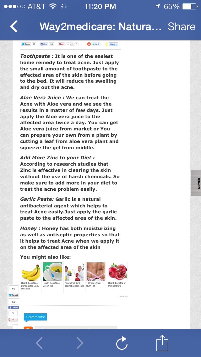 NATURAL REMEDIES FOR ACNE