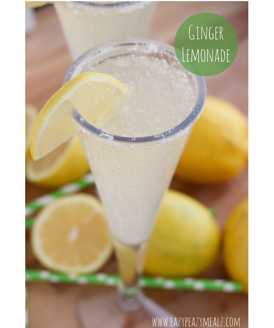 Raspberry 7UP Punch & Ginger Lemonade Drinks!